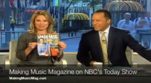 Making Music Magazine on The Today Show